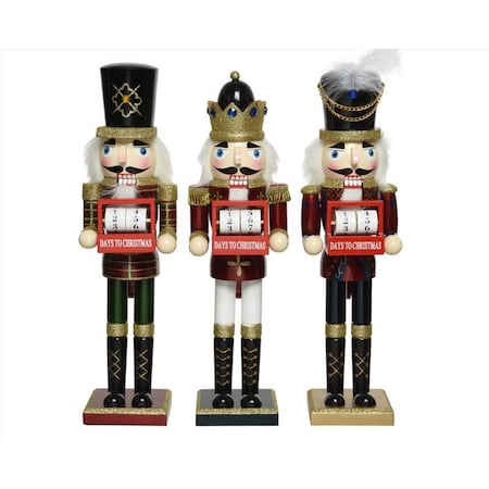 Multicolored Nutcracker Indoor Christmas Decor 15 In